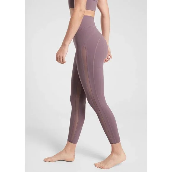 NEW ATHLETA Formation 7/8 Tight Leggings Volcanic Violet - Picture 3 of 4